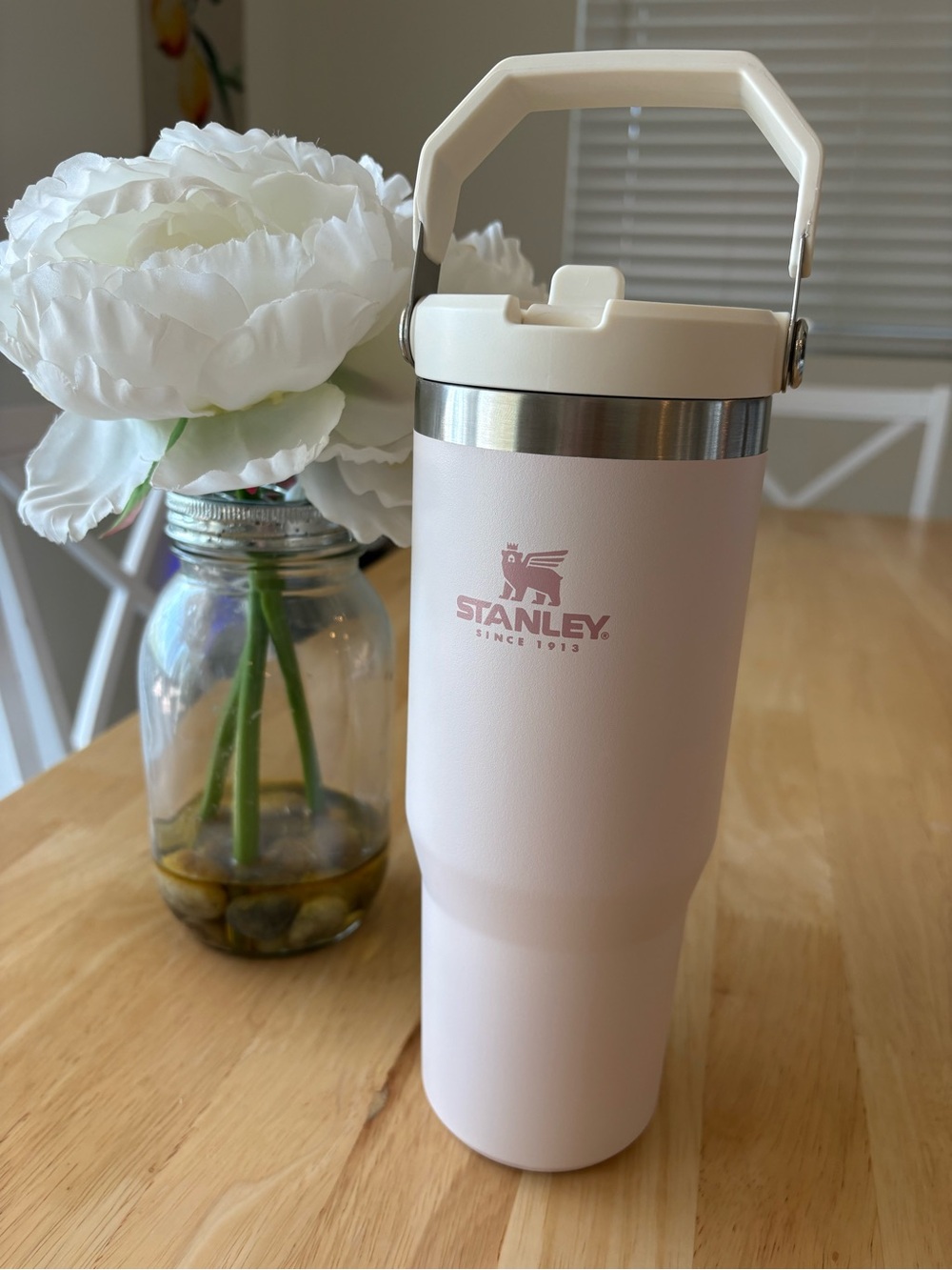 Stanley rose quartz ice flow